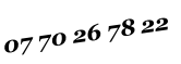 07 70 26 78 22